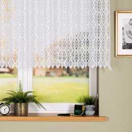 Firanka gipiurowa, wys. 120cm, kolor biały 016472/447/001/000120/1