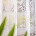 Firanka żakardowa ze wzorem po całości, wys. 170cm, kolor biały 037800/000/001/000170/1