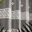 Firanka żakardowa ze wzorem po całości, wys. 250cm, kolor 025 kremowy 011450/000/025/000250/1