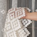 Firanka żakardowa ze wzorem po całości, wys. 250cm, kolor 025 kremowy 011450/000/025/000250/1