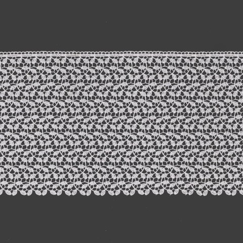 Koronka gipiurowa, wys.29cm, kolor 002 offwhite 4G3235/447/002/000029/1