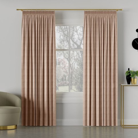 MILAS Tkanina dekoracyjna, wys. 300cm, kolor 004 nude MILAS0/000/004/000300/1