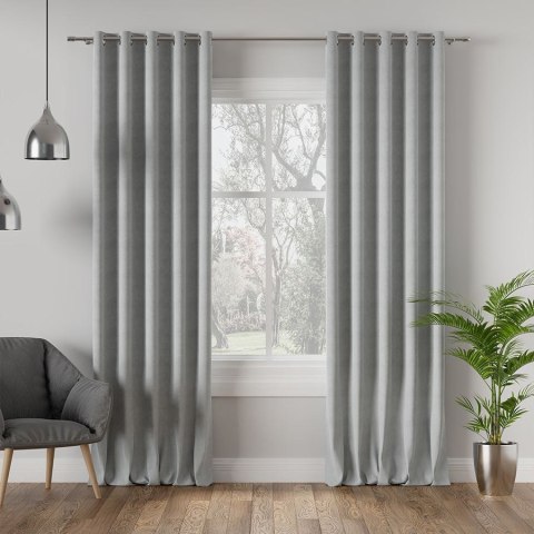 MILAS Tkanina dekoracyjna, wys. 300cm, kolor 792 chłodny szary MILAS0/000/792/000300/1