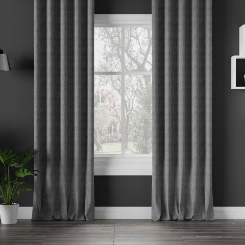 MILAS Tkanina dekoracyjna, wys. 300cm, kolor 796 szary MILAS0/000/796/000300/1