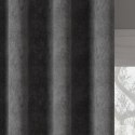 MILAS Tkanina dekoracyjna, wys. 300cm, kolor 798 ciemny szary MILAS0/000/798/000300/1