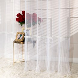 ORENA Firana gotowa na przelotkach, 250x140cm, kolor biały 626607/FGP/001/140250/1