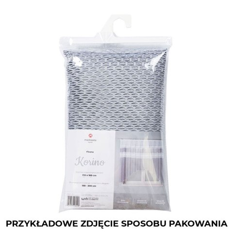 PELAGIA Firanka żakardowa gotowa, 135x300cm, kolor biały 361250/FBL/001/300135/1