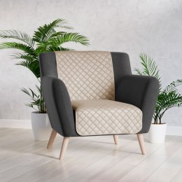 VELVI Narzuta dekoracyjna, rozmiar 70x160cm, kolor 001 ciemny beżowy VELVI0/NAP/001/070160/1