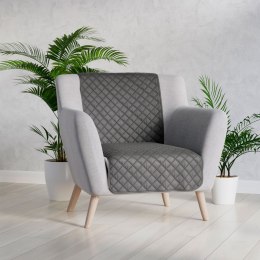 VELVI Narzuta dekoracyjna, rozmiar 70x160cm, kolor 006 ciemny szary/antracytowy VELVI0/NAP/006/070160/1