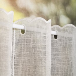 Zazdrostka haftowana w kwiaty, wys. 60 cm, kolor 010 jasny kremowy 224338/684/010/000060/1