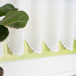 Zazdrostka żakardowa panelowa, wys. 60cm, kolor 011 biały 023429/000/011/000060/1