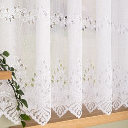 JAGODA Firanka żakardowa gotowa, 160x400 cm, kolor biały 018534/FBP/001/400160/1