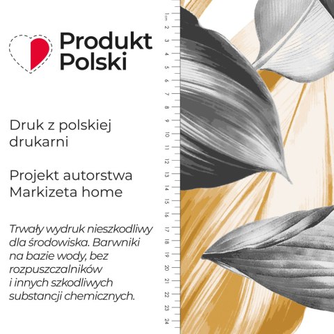 PERUGA Tkanina dekoracyjna typu MILAS, szer. 150cm, kolor 008 musztardowy D00008/MIL/008/150000/1