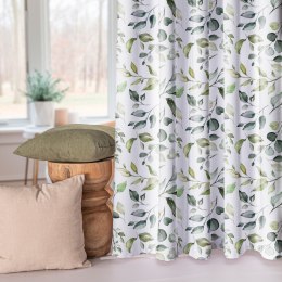 SAMSUN Tkanina dekoracyjna typu MILAS, szer. 150cm, kolor biały D00007/MIL/001/150000/1