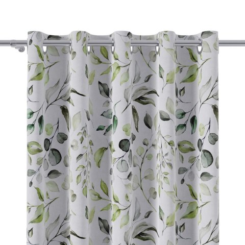 SAMSUN Tkanina dekoracyjna typu MILAS, szer. 150cm, kolor biały D00007/MIL/001/150000/1